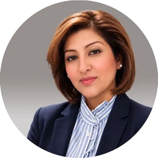 Headshot of Aisha Babar 2026